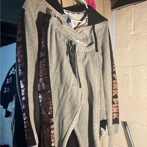 VS PINK ROSE GOLD BLING SET!!!